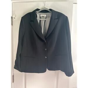 Tahari Arthur S. Levine Ladies Sport Coat Black Size 22W - Classy Buttons